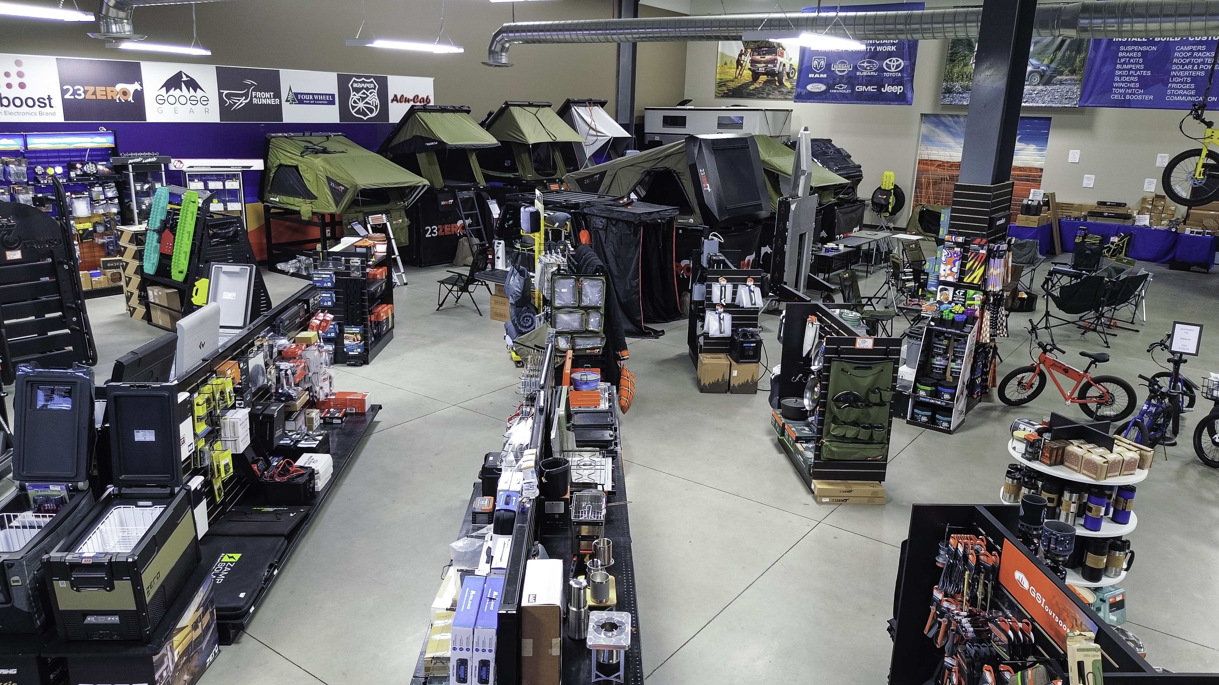 Expedition Superstore Showroom Display